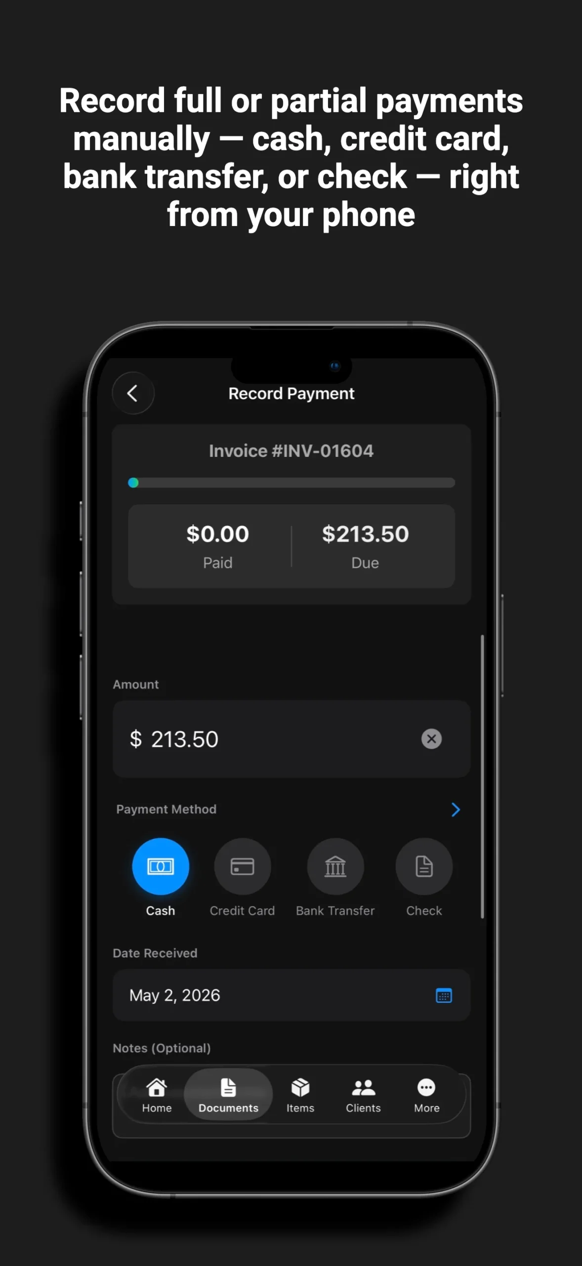 InvoiceGenie Screenshot