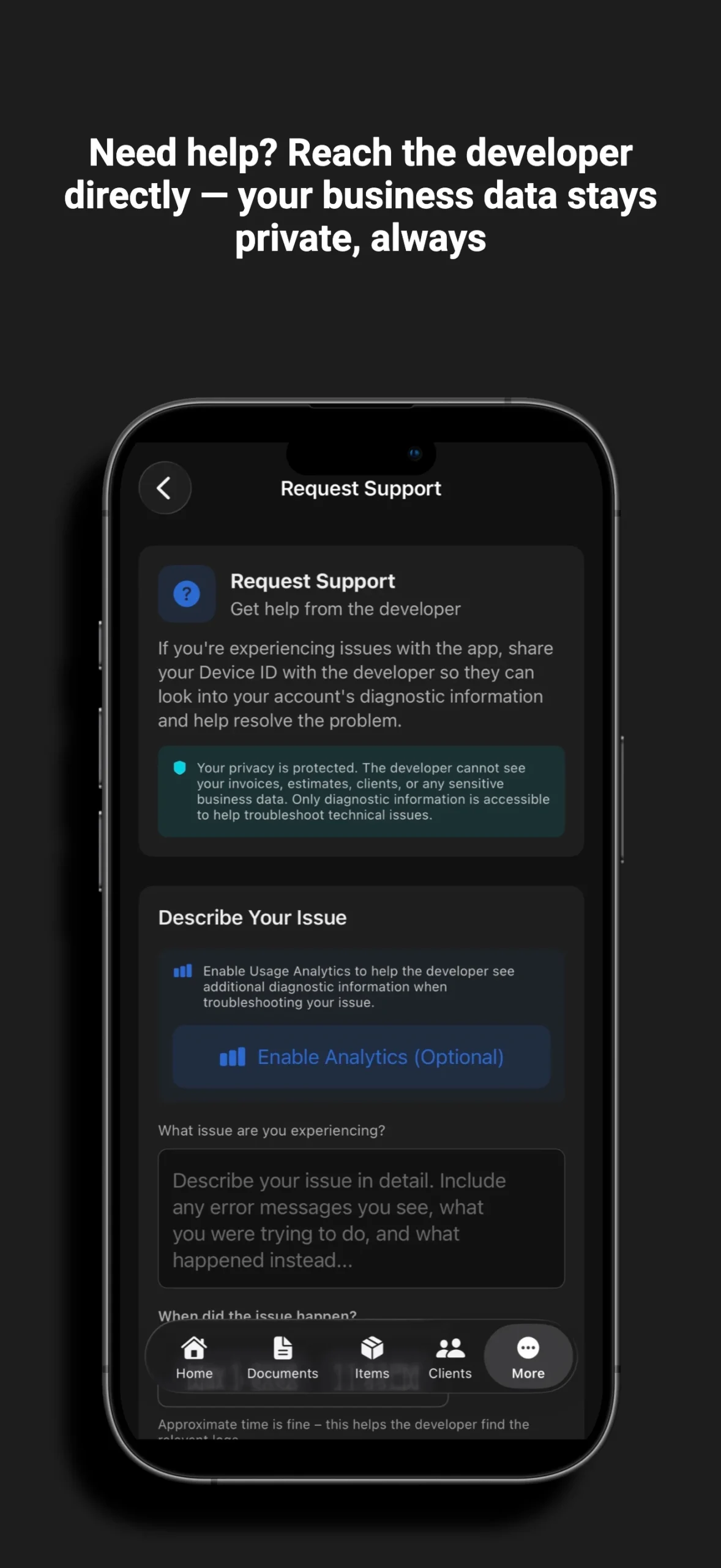 InvoiceGenie Screenshot