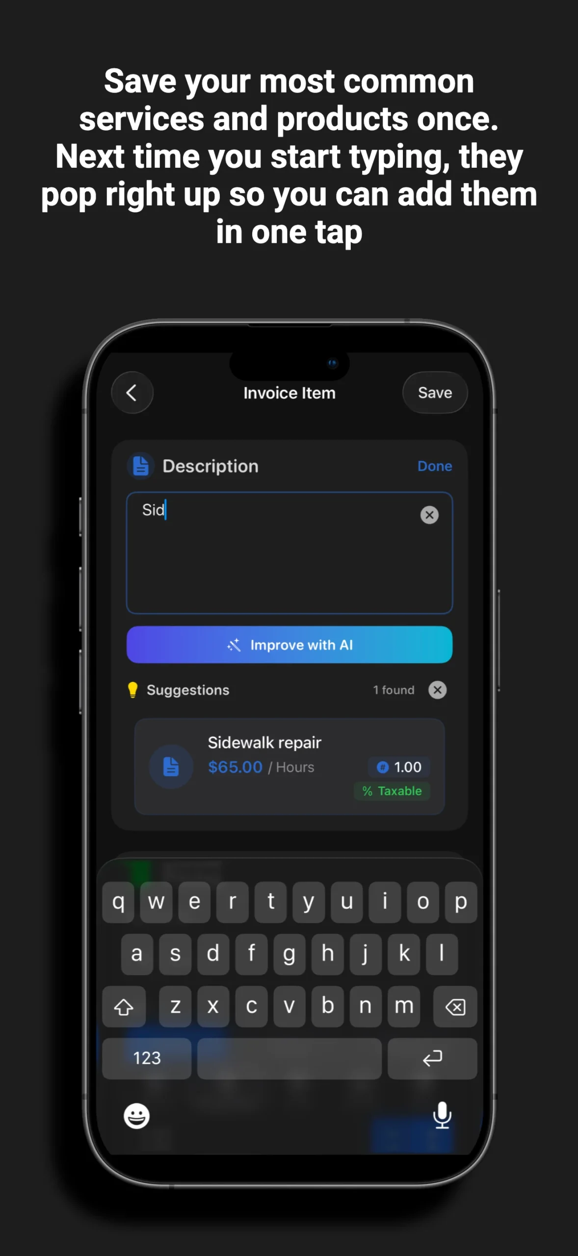 InvoiceGenie Screenshot