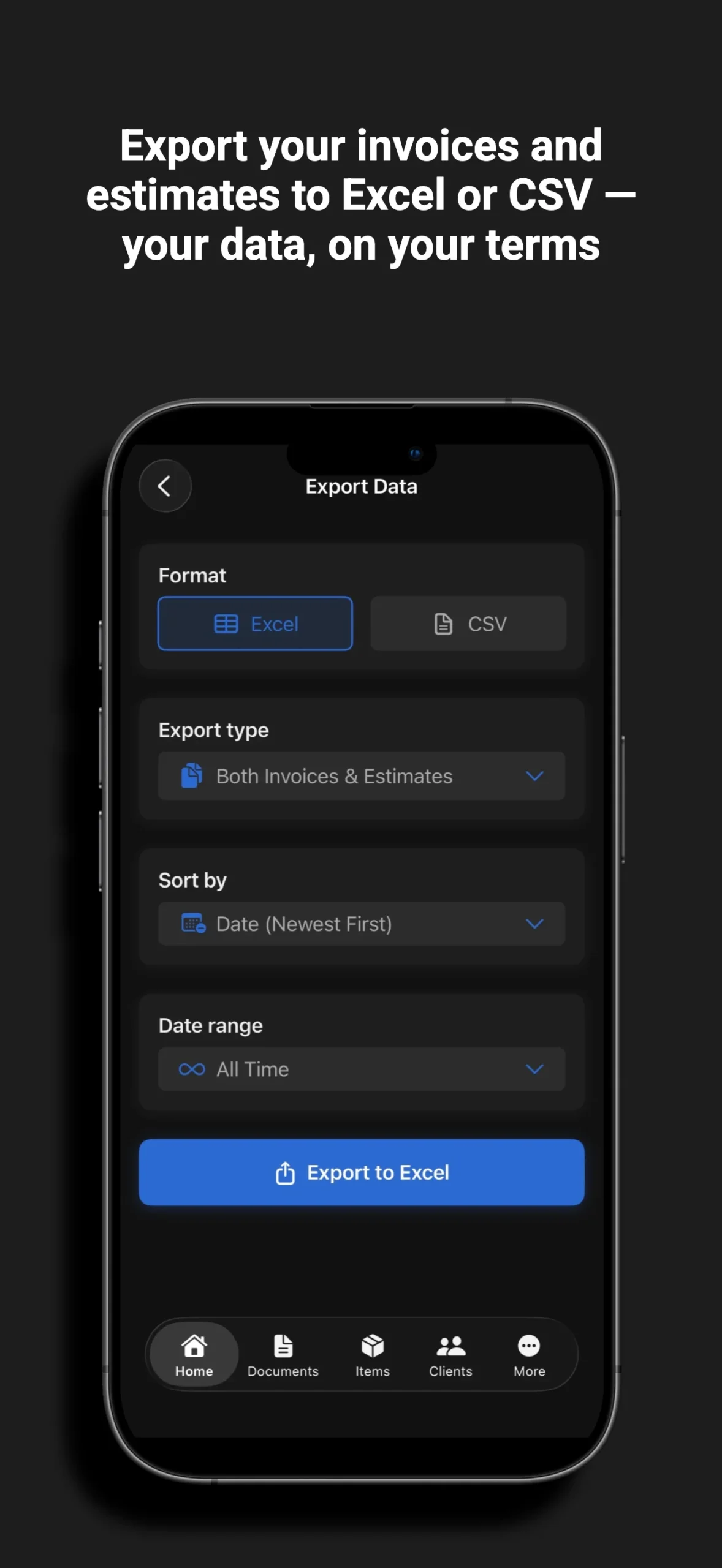 InvoiceGenie Screenshot