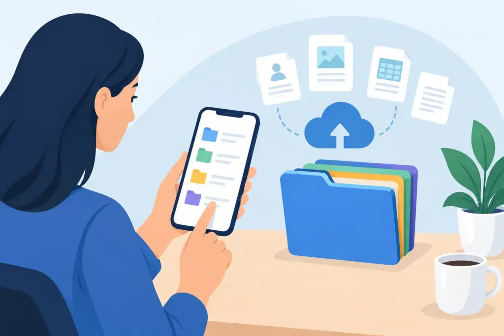 How to Organize Job Documents From Your Phone